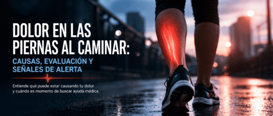 El dolor en las piernas al caminar puede ser una señal importante del cuerpo. Conoce las causas más frecuentes y por qué es importante evaluarlo a tiempo.