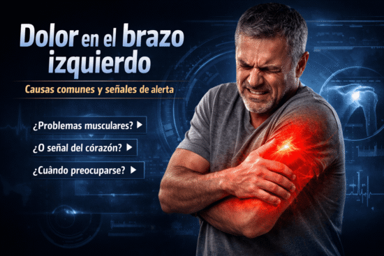 Dolor en el brazo izquierdo causas y señales de alerta médica