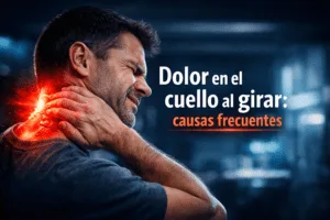 Dolor en el cuello descubre causas frecuentes