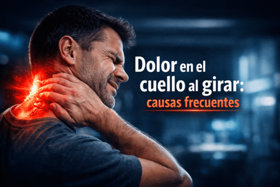 Dolor en el cuello descubre causas frecuentes