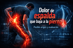dolor lumbar irradiado hacia la pierna con enfoque en nervio ciático