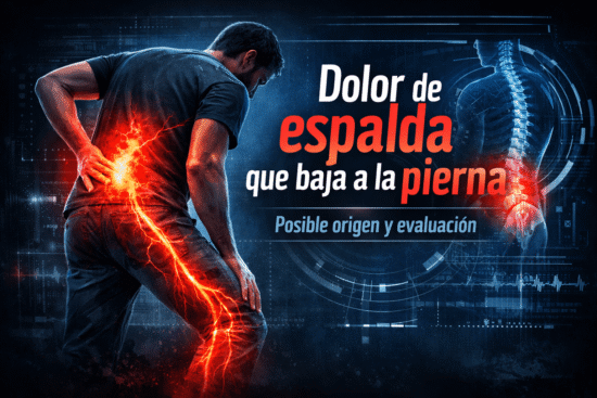 dolor lumbar irradiado hacia la pierna con enfoque en nervio ciático