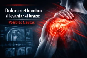 dolor hombro levantar brazo causas diagnostico