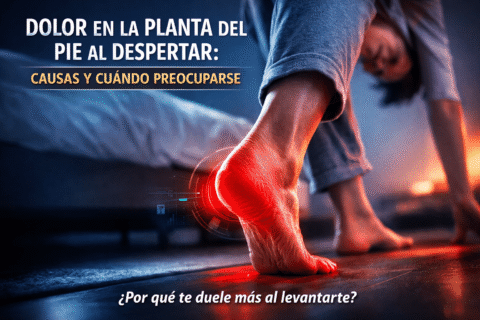 Dolor en la planta del pie al despertar fascitis plantar