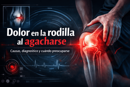 dolor en la rodilla al agacharse causas