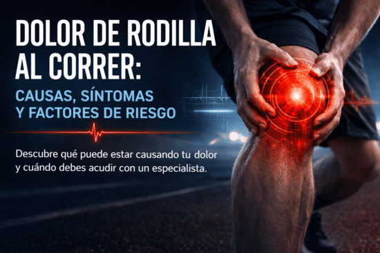 dolor de rodilla al correr zona inflamada