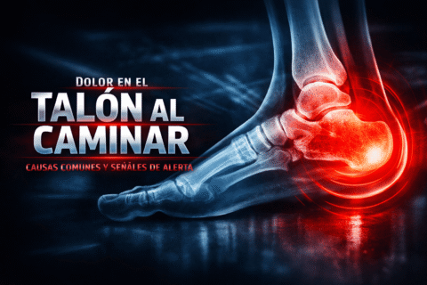 dolor en el talón al caminar causas