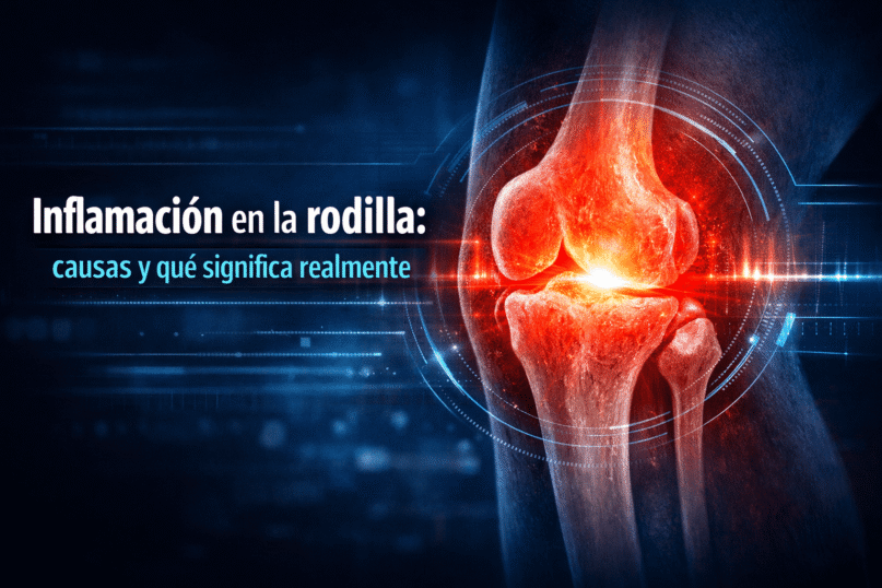 inflamación en la rodilla causas hinchazón dolor articulación