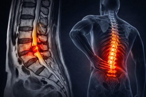 resonancia columna lumbar hernia disco nervio compresion