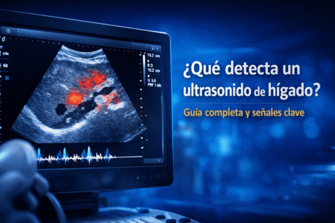 ultrasonido de hígado diagnóstico imagen hepática