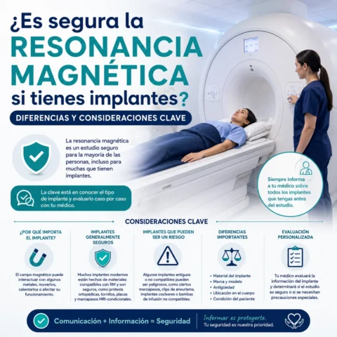 resonancia magnética implantes
