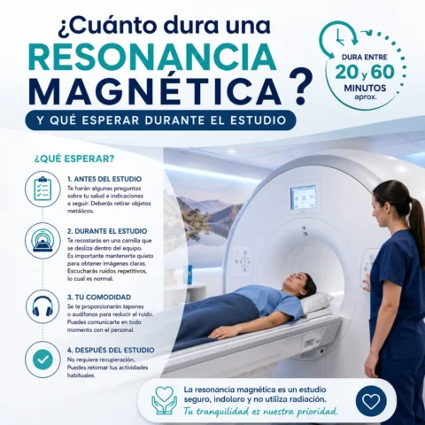 duración resonancia magnética