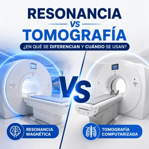 diferencia resonancia tomografía