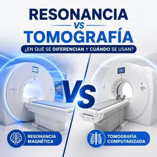 diferencia resonancia tomografía