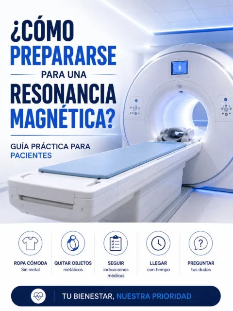 preparación resonancia magnética