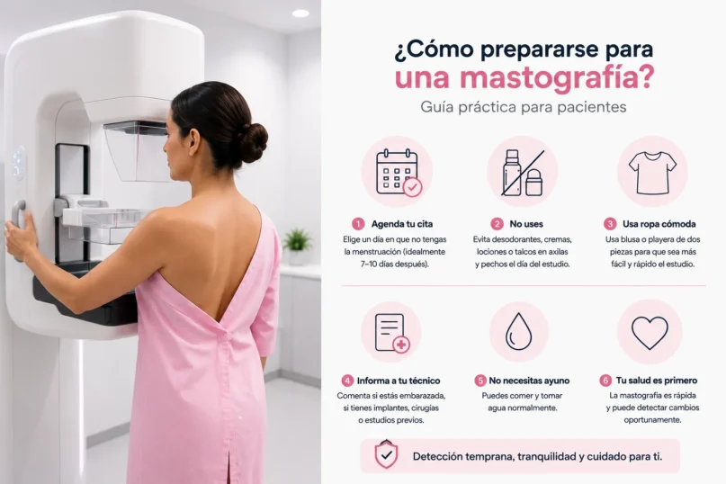 preparación para mastografía tijuana