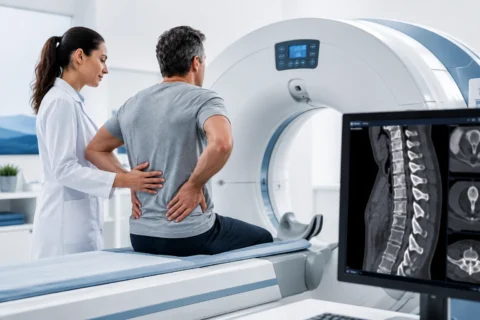 tomografía columna lumbar